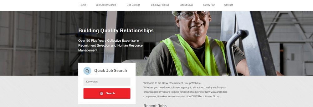 DKW Recruitment Group Ltd cover