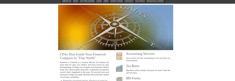 Donovan & Limroth, CPAs cover