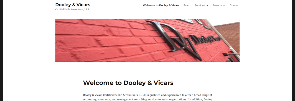 Dooley & Vicars, CPAS, L.L.P. cover
