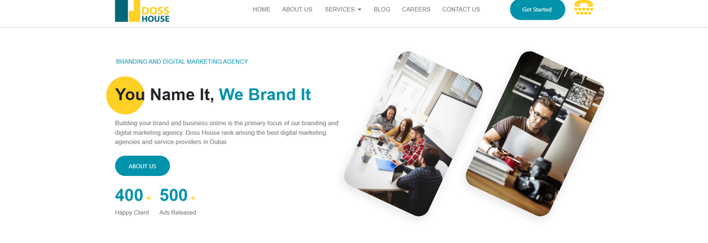 Doss House Marketing Services cover