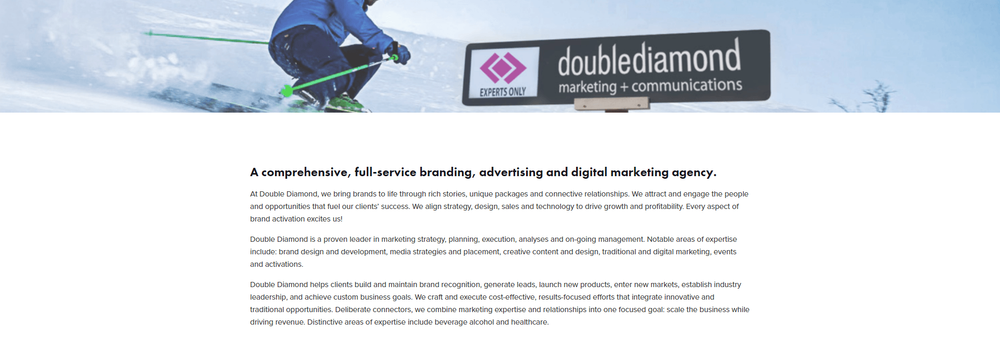 Double Diamond Marketing + Communications cover