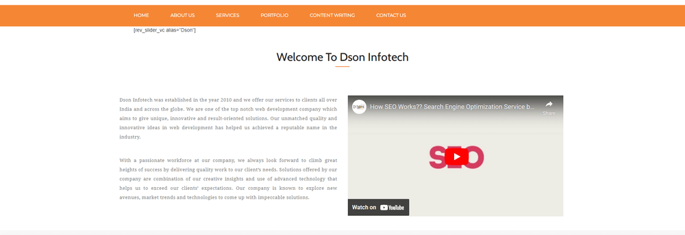 Dson Infotech cover