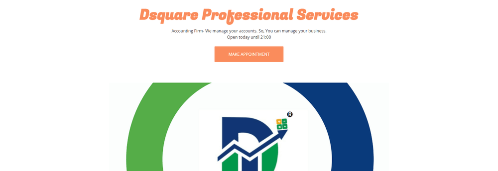DSQUARE Professional Services cover