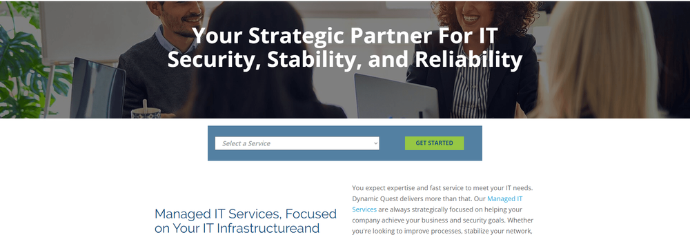 Dynamic Quest - Managed IT Services cover
