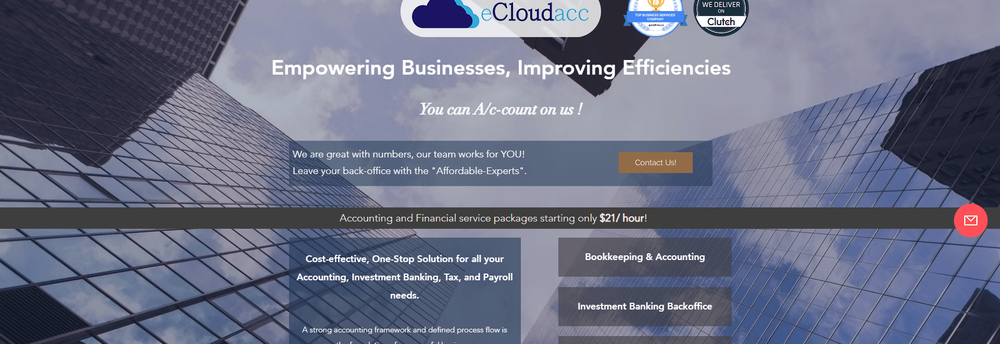 eCloudacc Support Services cover