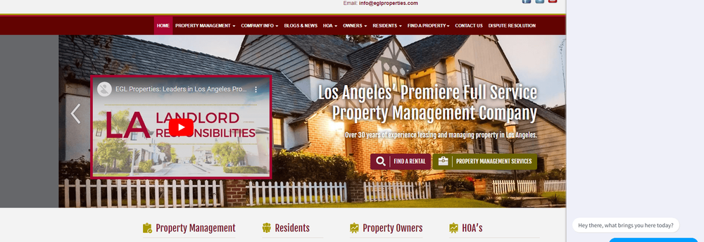 EGL Properties Inc. cover