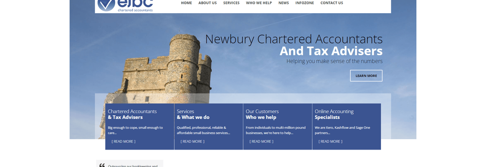 EJBC Chartered Accountants cover