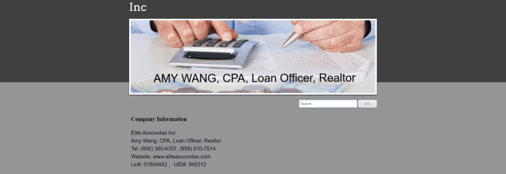 Elite Accountax Inc cover