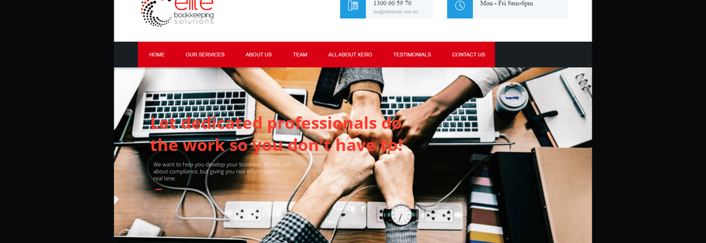 Elite Bookkeeping Solutions cover