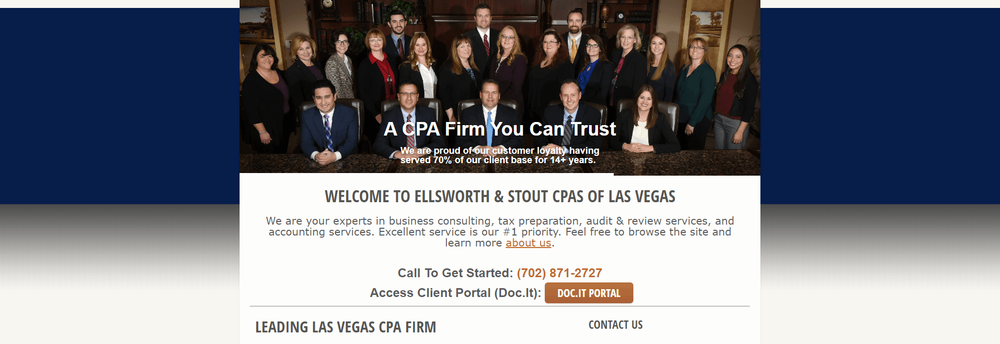 Ellsworth & Stout CPAs cover