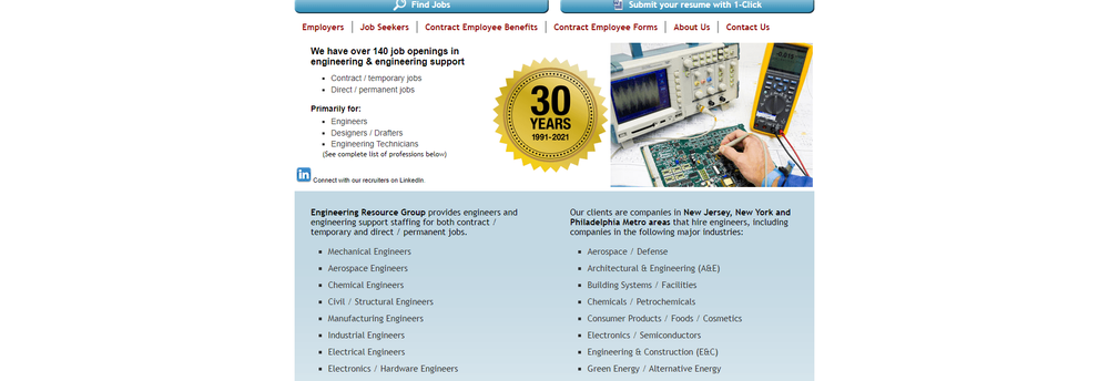 Engineering Resource Group, Inc. cover
