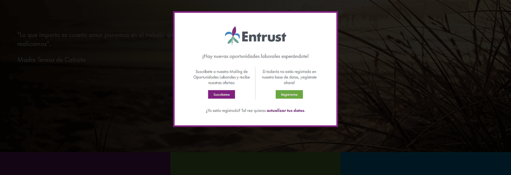 Entrust cover