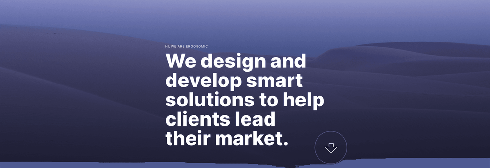 ergonomic - Creative Digital Agency cover