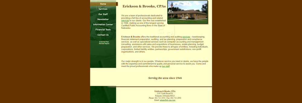 Erickson & Brooks, CPAs cover