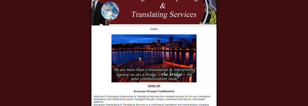 Evergreen Interpreting Services cover