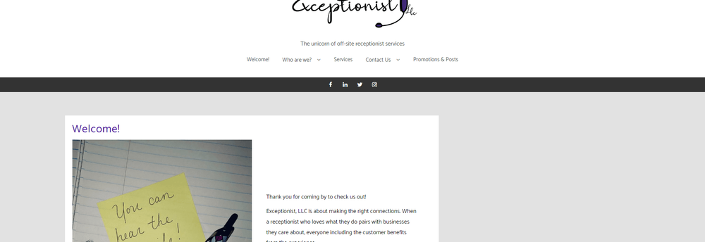 Exceptionist, LLC cover