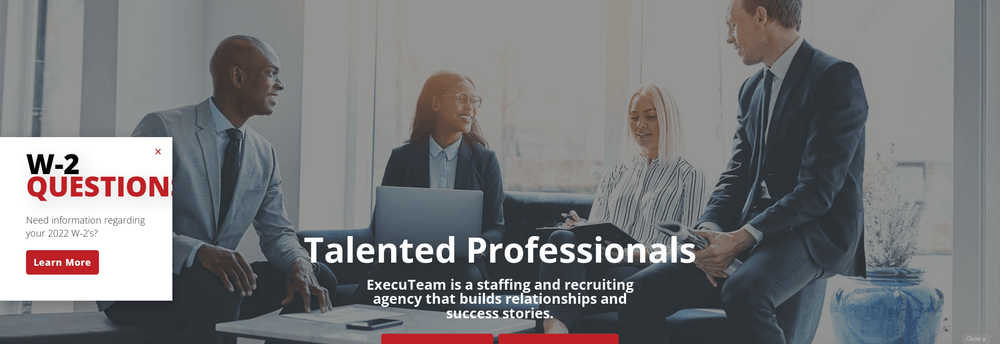 ExecuTeam Staffing cover