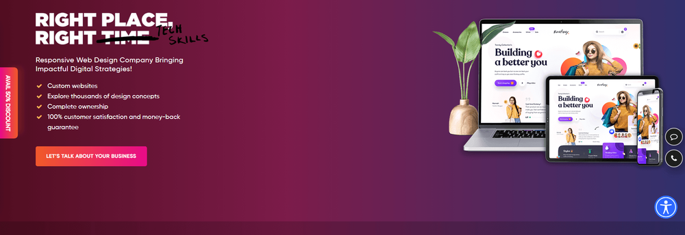 Exploride Web Design cover