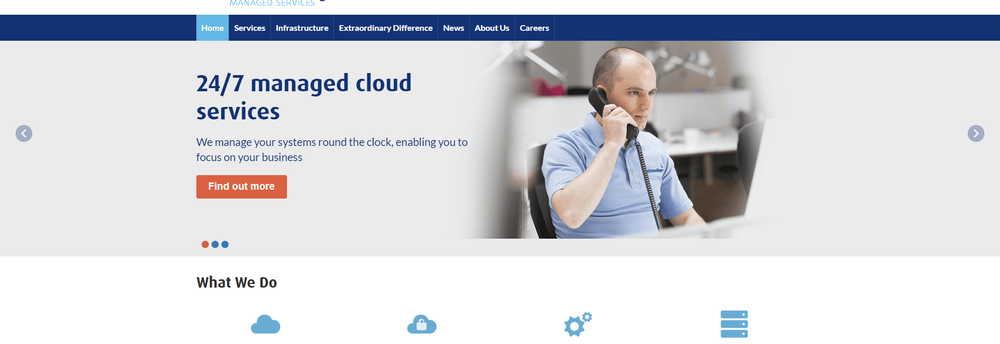 Extraordinary Managed Services cover