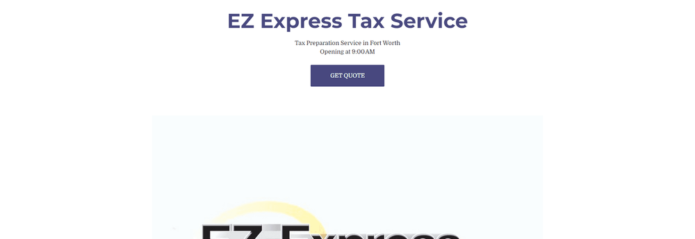 EZ Express Tax Service cover