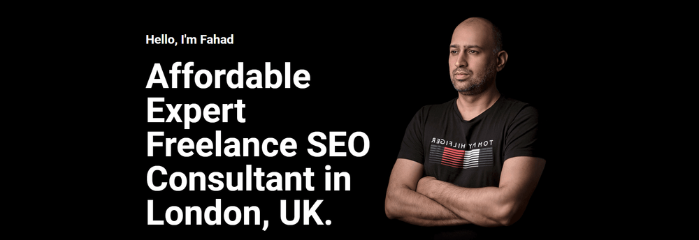 Fahad Shafi SEO Consultant cover