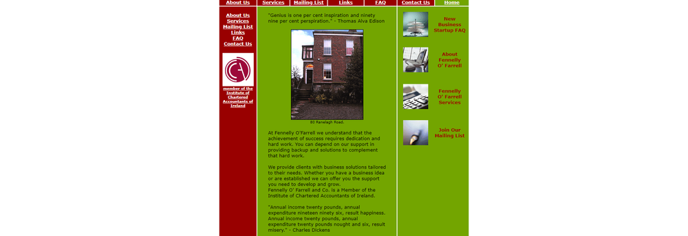 Fennelly O'Farrell Chartered Accountants cover