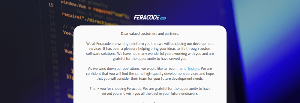 Feracode cover