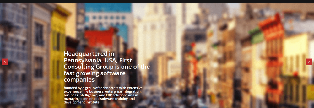 First Consulting Group LLC cover