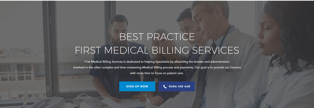 First Medical Billing Services cover