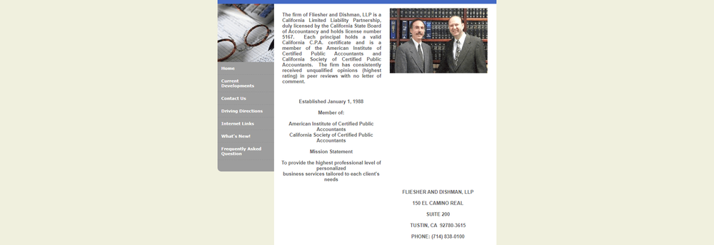 Fliesher and Dishman, LLP cover