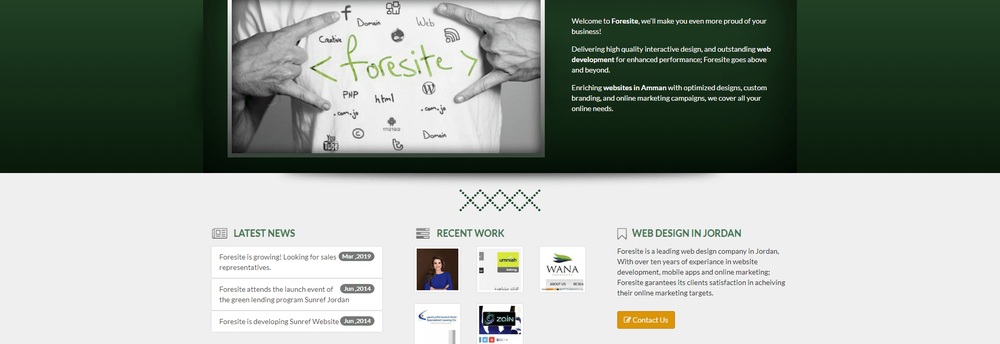 Foresite Web Design cover
