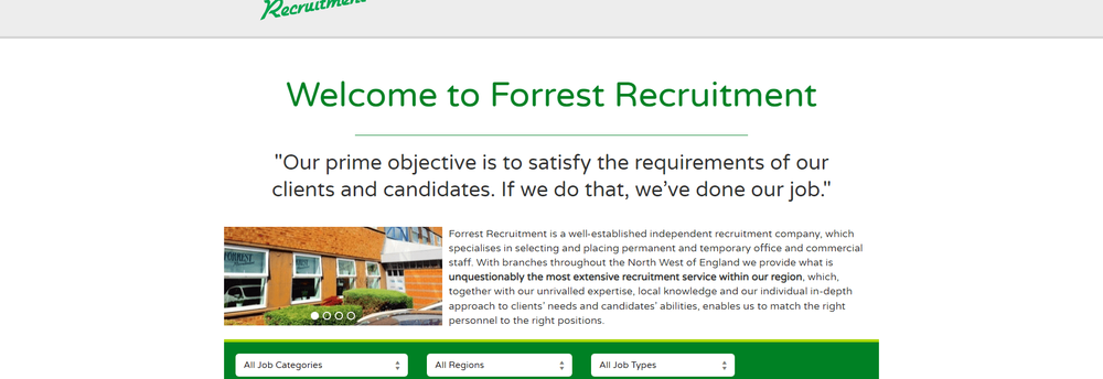Forrest Recruitment cover