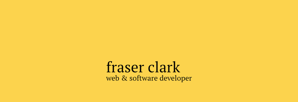 Fraser Clark cover