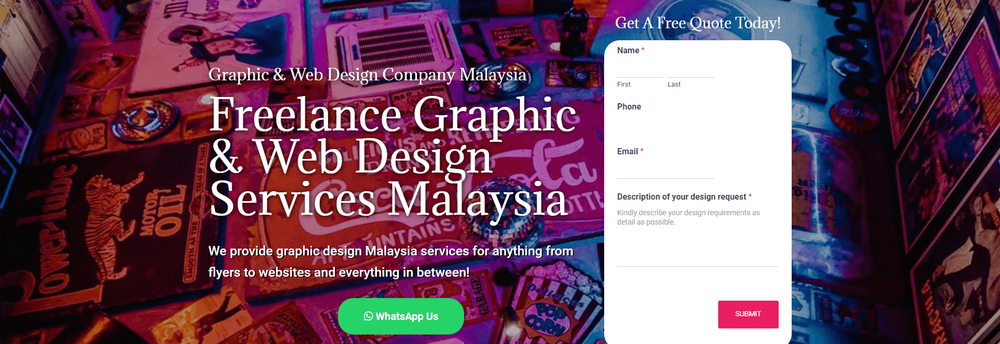Freelance Graphic Designer Malaysia cover