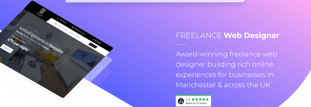 Freelance Web Designer cover