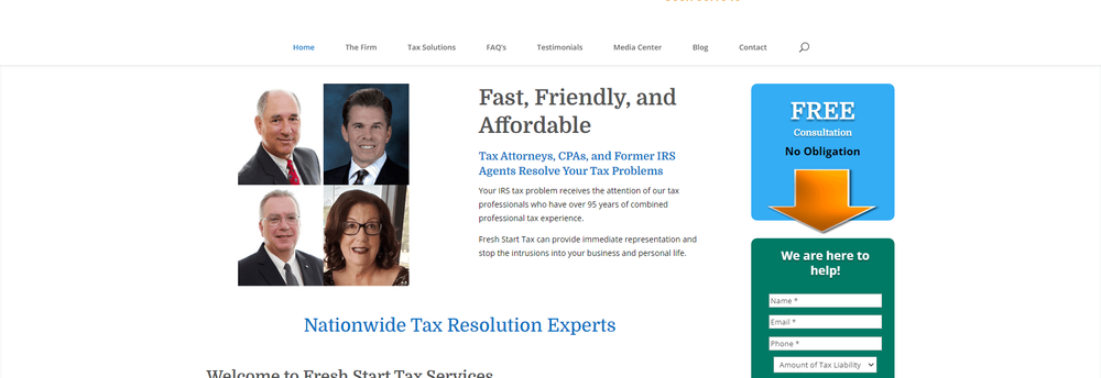 Fresh Start Tax, LLC cover