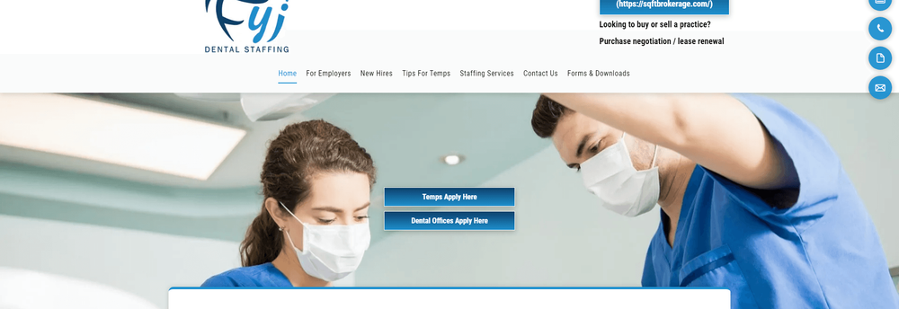 FYI Dental Staffing cover
