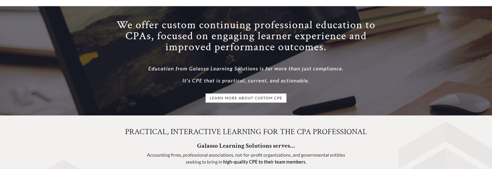 Galasso Learning Solutions cover