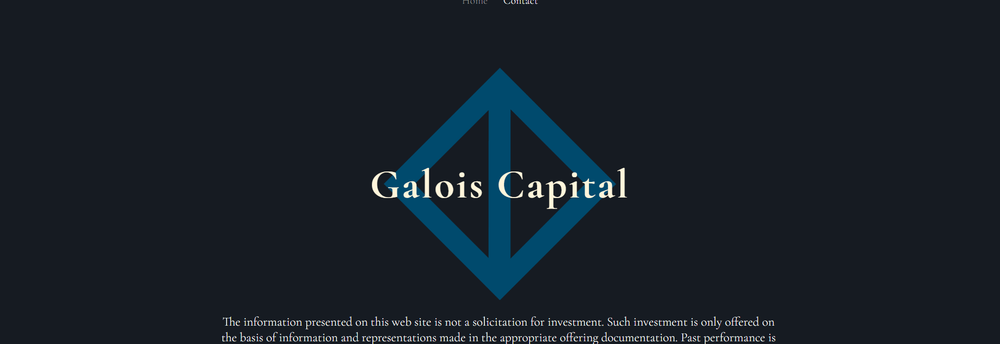 Galois Capital cover