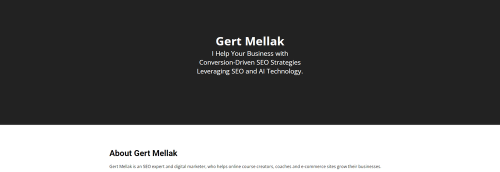 Gert Mellak cover