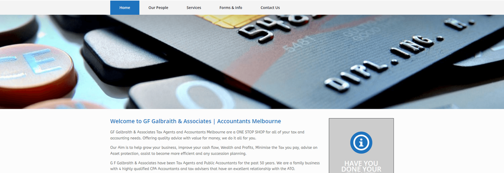 GF Galbraith and Associates cover
