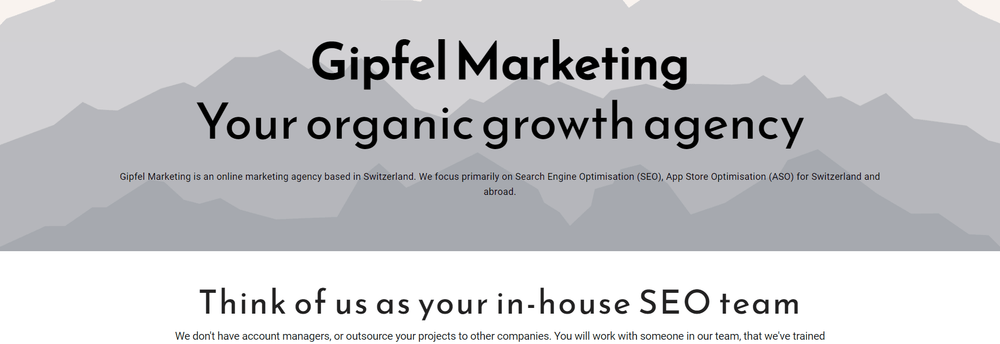Gipfel Marketing AG cover