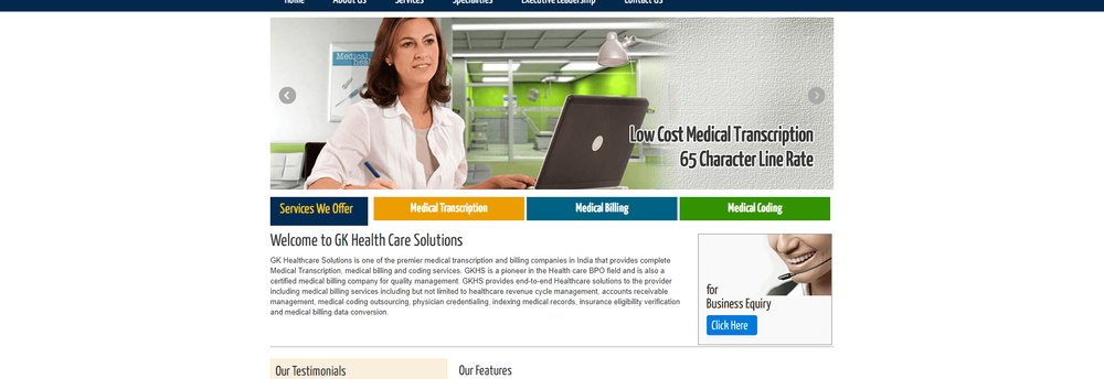 GK Healthcare Solutions cover