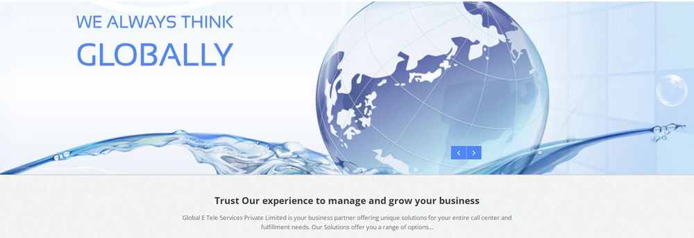 Global E Tele Services Private Limited cover