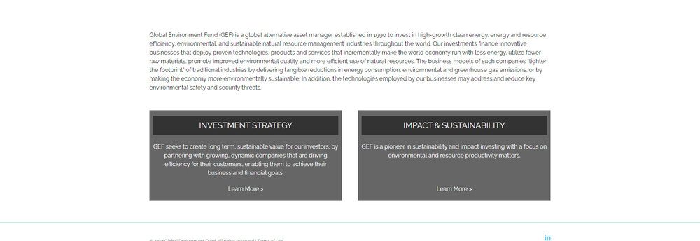 Global Environment Fund Management cover