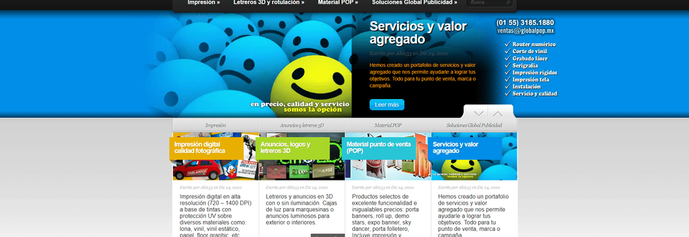 Global Publicidad - globalpop.mx cover