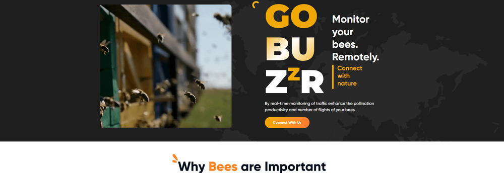 Gobuzzr - Smart Beehive Monitoring System cover