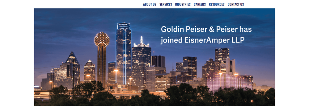 Goldin Peiser & Peiser, LLP cover