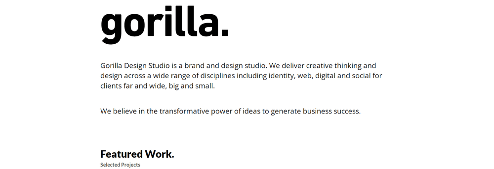 Gorilla Design Studio cover