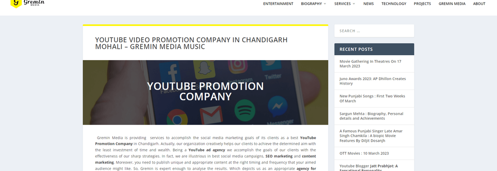 Gremin Media cover